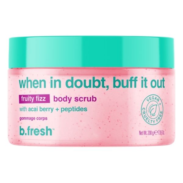 Sparkling body scrub When In Doubt, Buff It Out B.FRESH 200ml