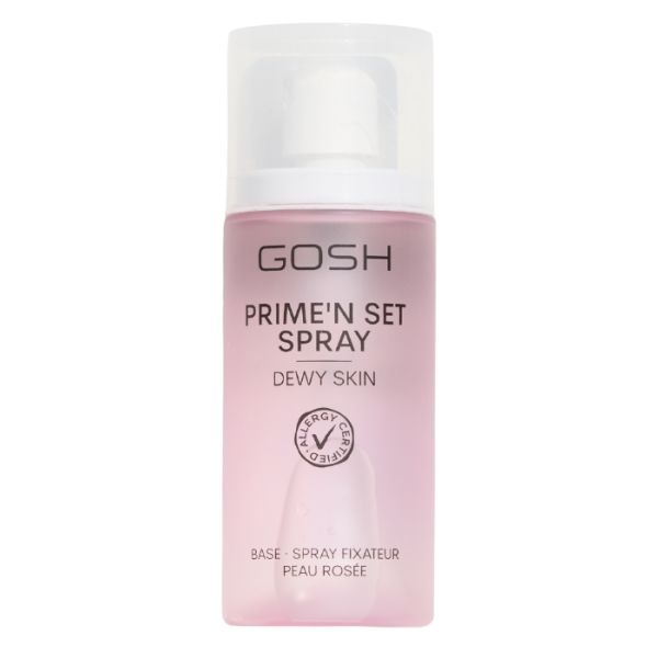 Base et Spray fixateur de maquillage Prime'n Set Spray 002 Dewy Skin GOSH 50ml