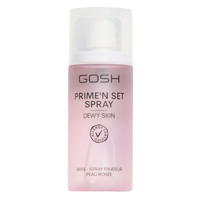 Base et Spray fixateur de maquillage Prime'n Set Spray 002 Dewy Skin GOSH 50ml