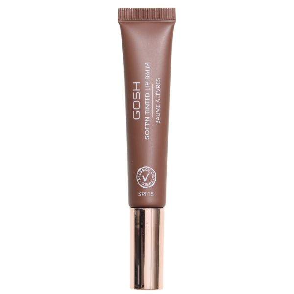 Baume à lèvres teinté Soft`n Tinted 010 Espresso Martini SPF15 GOSH