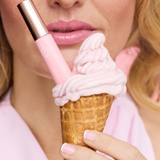 Baume à lèvres teinté Soft`n Tinted 007 Pink Softice SPF15 GOSH