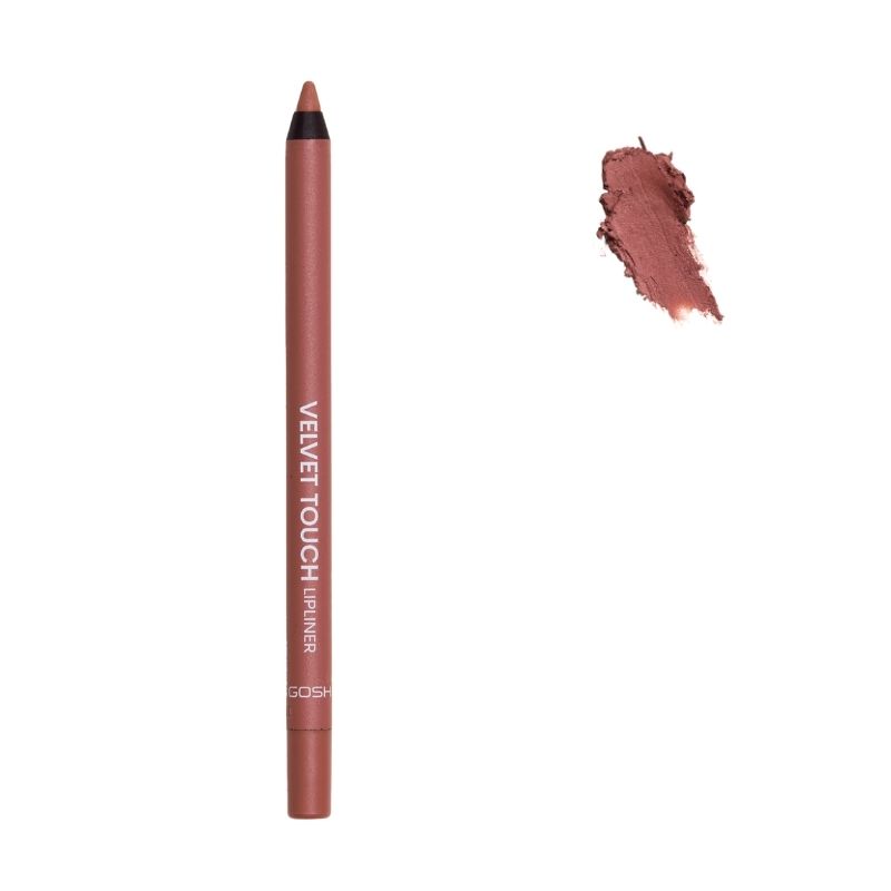 Crayon à lèvres Waterproof Velvet Touch Lipliner Waterproof 014 Chocolate Kiss GOSH