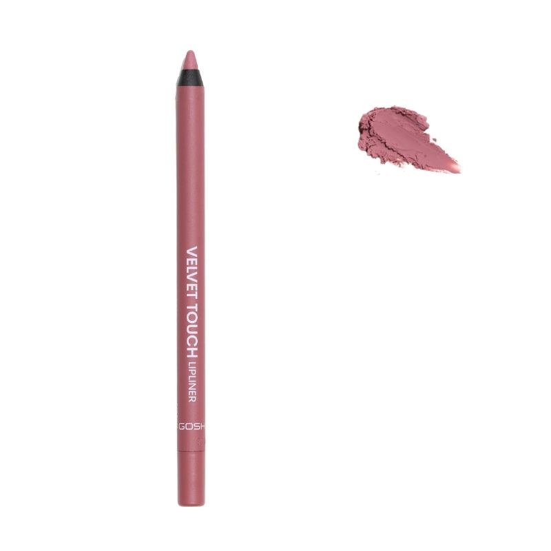 Crayon à lèvres Waterproof Velvet Touch Lipliner Waterproof 002 Antique Rose GOSH