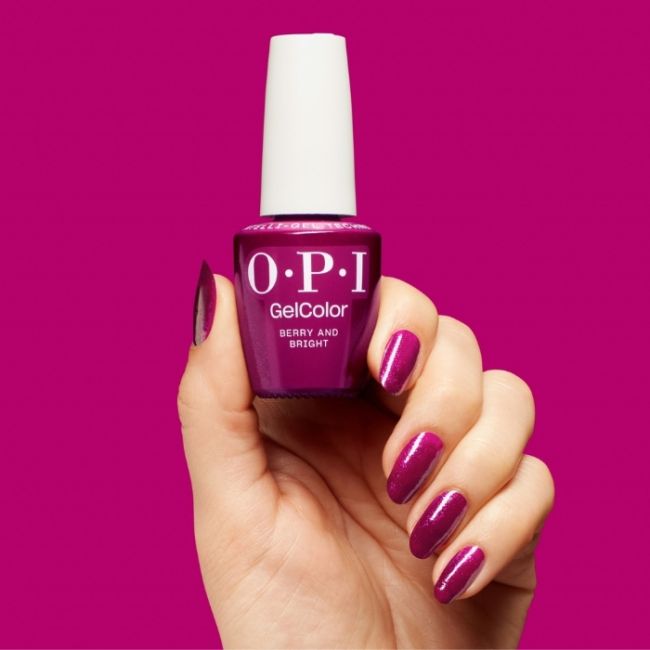 OPI Gel Color Vegan Good Enough To Treat Berry and Bright 15ml