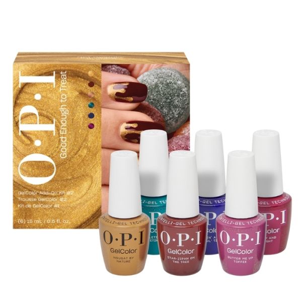OPI Coffret Gel Color Vegan n°2 Good Enough To Treat OPI Coffret Gel Color Vegan n°2 Good Enough To Treat