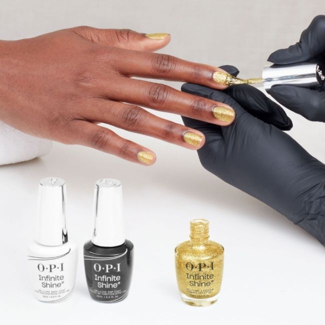 OPI Vernis Infinite Shine Vegan Good Enough To Treat Sugarlips on My Tips 15ml