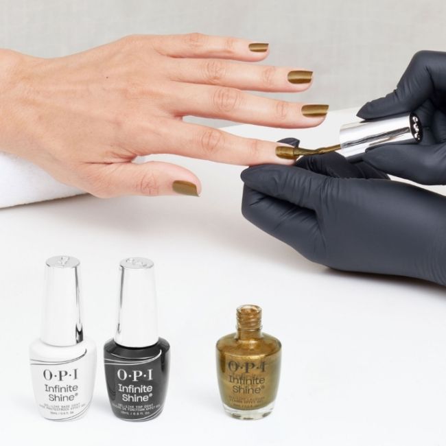 OPI Vernis Infinite Shine Vegan Good Enough To Treat Have a Brittle Fun 15ml