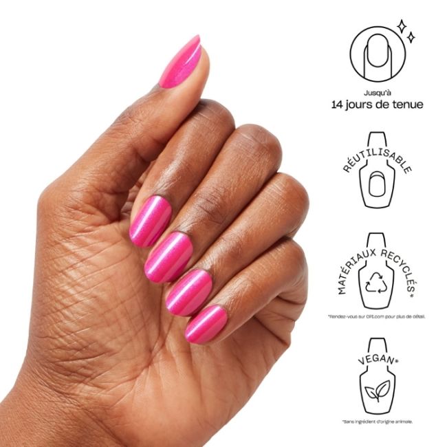 OPI Faux-ongles xPRESS/ON Good Enough To Treat Lollypoppin' Bubblegum