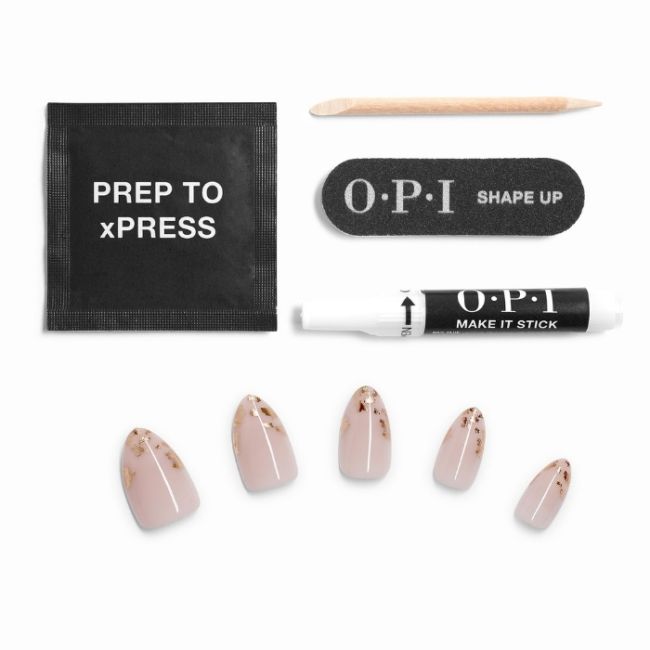 OPI Faux-ongles xPRESS/ON Good Enough To Treat Confetti Connection