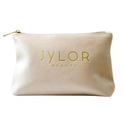 Trousse de toilette velours nude