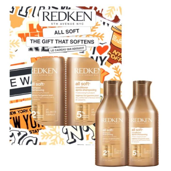 Coffret duo All Soft droog haar Redken