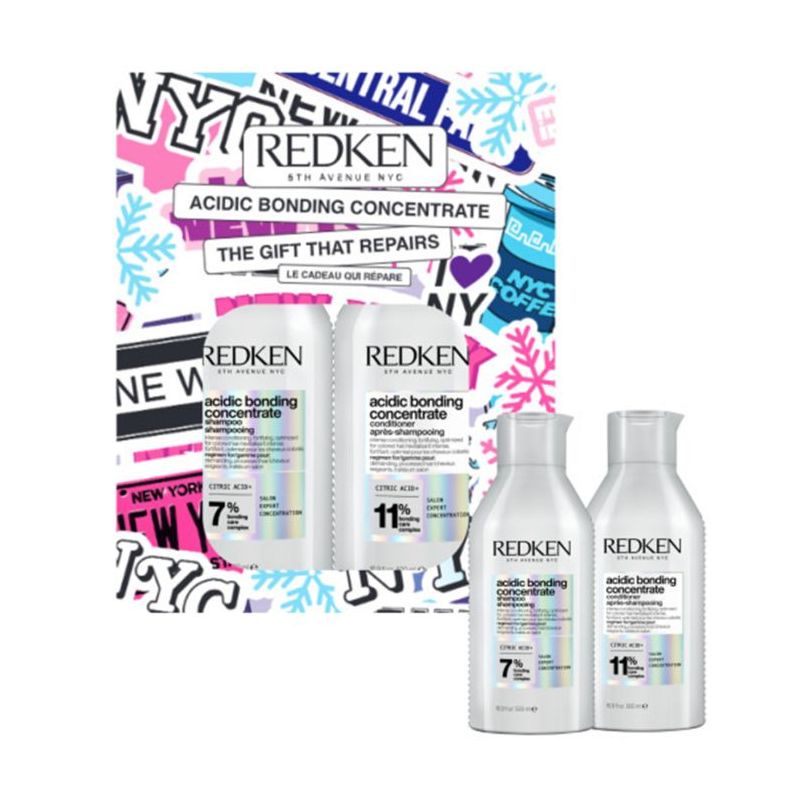 Coffret duo Acidic Bonding Concentrate voor beschadigd haar Redken