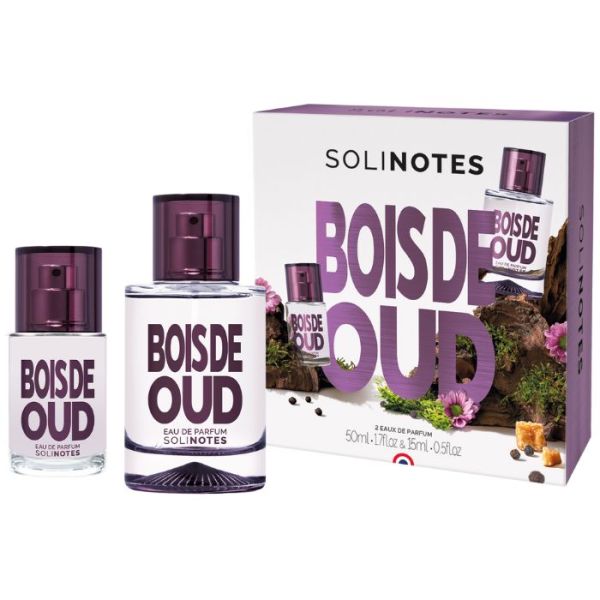 Coffret Eau de Parfum Bois de Oud Solinotes 50ml+15ml