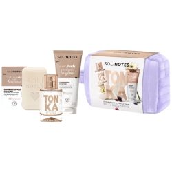 Trousse Tonka Eau de Parfum 50ml + savon 100g + laits corps 200ml Solinotes