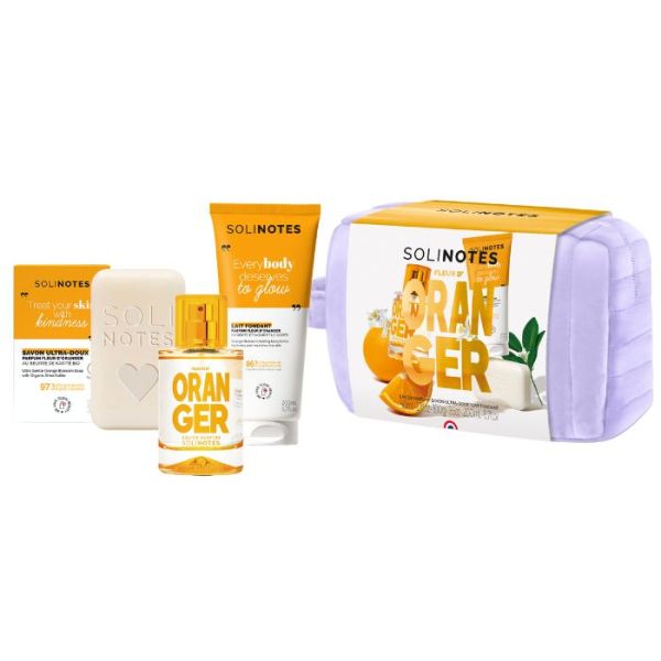 Trousse Fleur d'Oranger Eau de Parfum 50ml + savon 100g + laits corps 200ml Solinotes Trousse Fleur d'Oranger Eau de Parfum 50ml + savon 100g + laits corps 200ml Solinotes