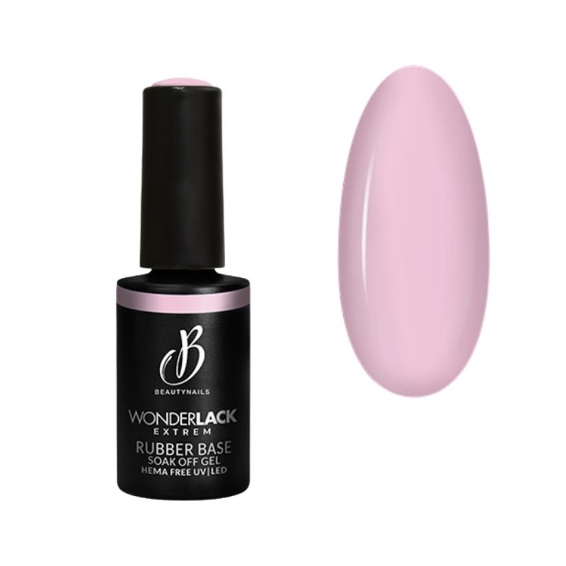 Rubber Base hema free bright pink Beautynails 8ml