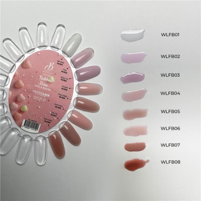 coffret collection Rubber Base hema free Beautynails