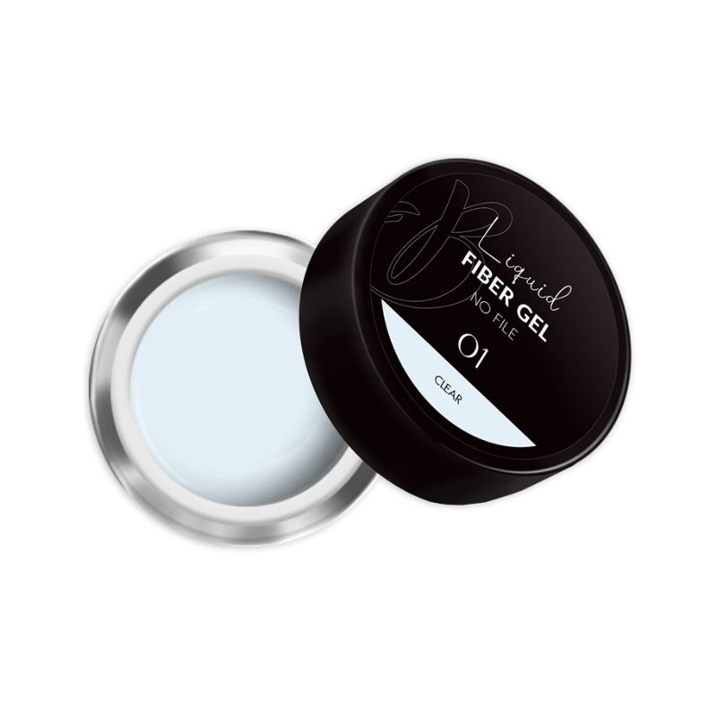 Liquid Fiber Gel No File clear Beautynails 30g