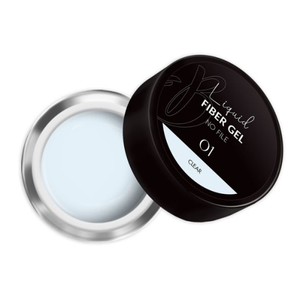 Liquid Fiber Gel No File clear Beautynails 30g Liquid Fiber Gel No File clear Beautynails 30g