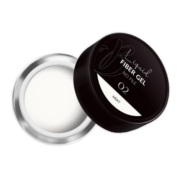 Liquid Fiber Gel No File milky Beautynails 30g Liquid Fiber Gel No File milky Beautynails 30g