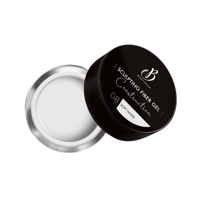 Sculpting Fiber Gel 08 soft white Beautynails 50g