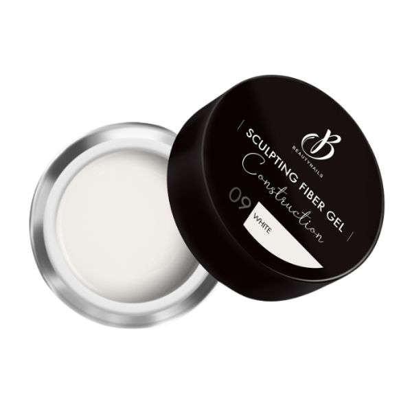Sculpting Fiber Gel 09 whiteBeautynails 50g