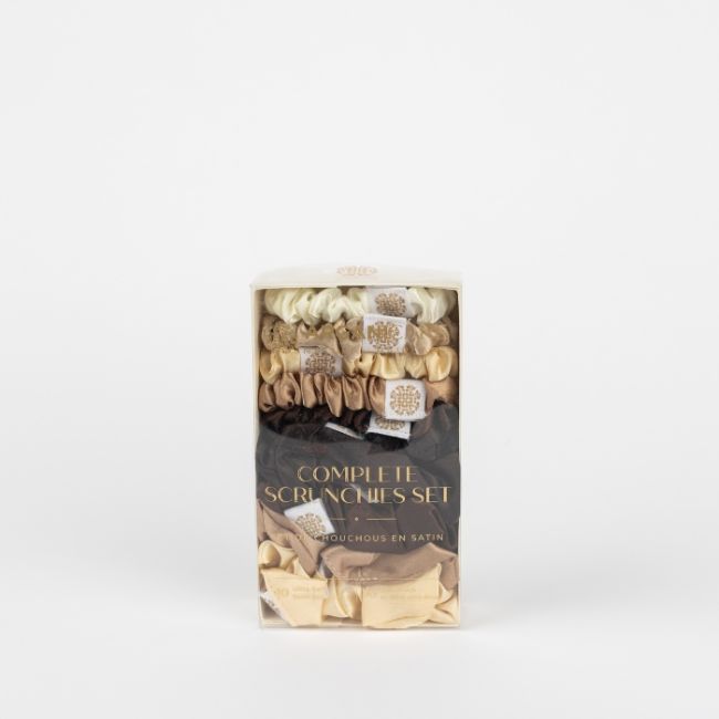 Set de 10 Chouchous en Satin Arganicare