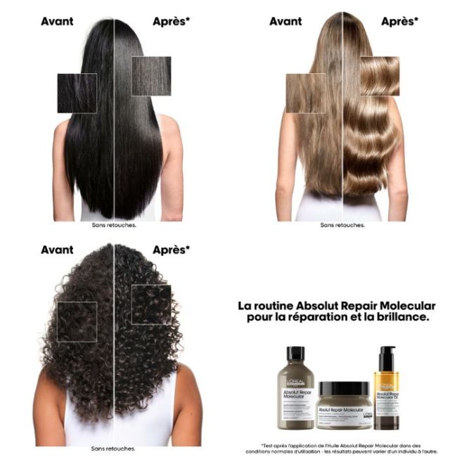 Reparierende bi-phasige Öl Absolut Repair Molecular L'Oréal Professionnel 90ML