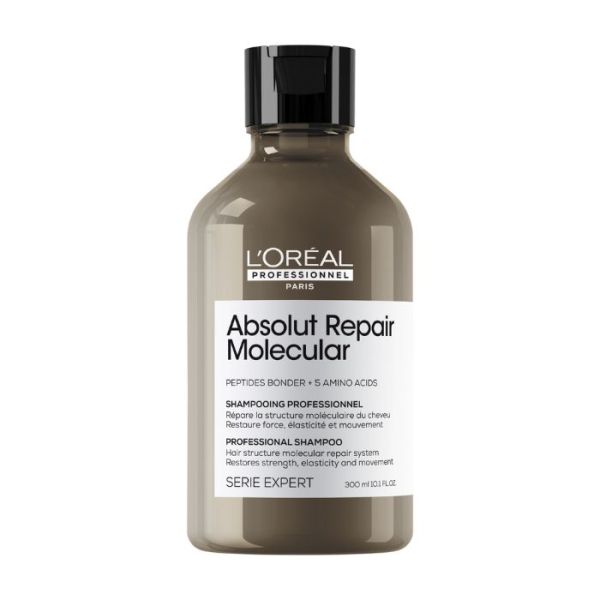 Shampooing Absolut Repair Molecular L'Oréal Professionnel 300ML Ricaricabile Shampooing Absolut Repair Molecular L'Oréal Professionnel 300ML Ricaricabile