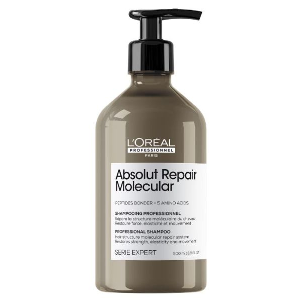 Shampooing Absolut Repair Molecular L'Oréal Professionnel 500ML Ricaricabile Shampooing Absolut Repair Molecular L'Oréal Professionnel 500ML Ricaricabile