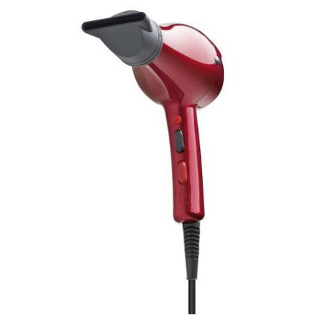 Asciugacapelli Dreox rosso semi-compatto - 2000 W