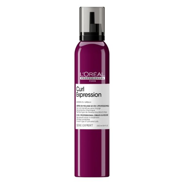 Crème-en-mousse 10-en-1 Curl Expression L'Oréal Professionnel 235g Crème-en-mousse 10-en-1 Curl Expression L'Oréal Professionnel 235g