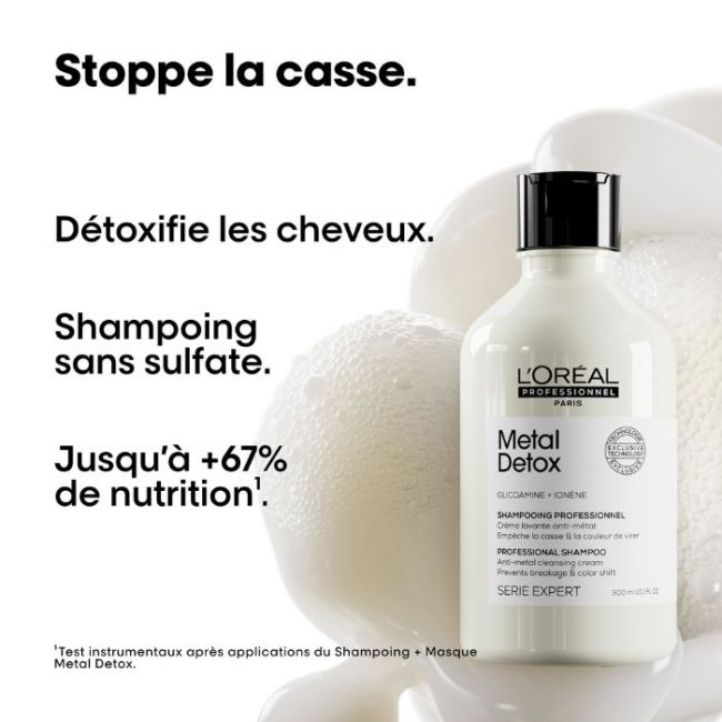 Shampoo Metal Detox L'Oréal Professionnel 300ML