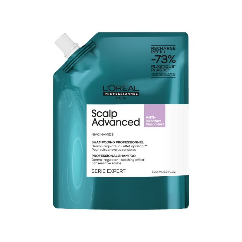 Herlaadshampoo Scalp Advanced L'Oréal Professionnel 500 ml