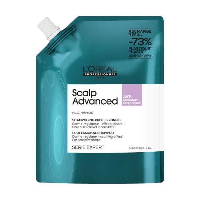 Recarga de champô Scalp Advanced L'Oréal Professionnel 500ml