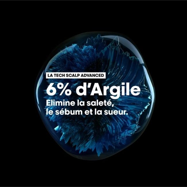 Argile purifiante 2-en-1 cheveux gras Scalp Advanced L'Oréal Professionnel 250ML