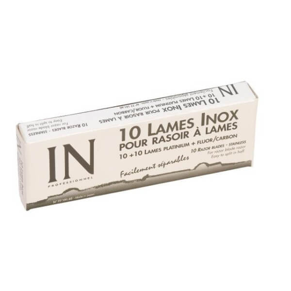 Pacote com 10 lâminas Dentro Pacote com 10 lâminas Dentro