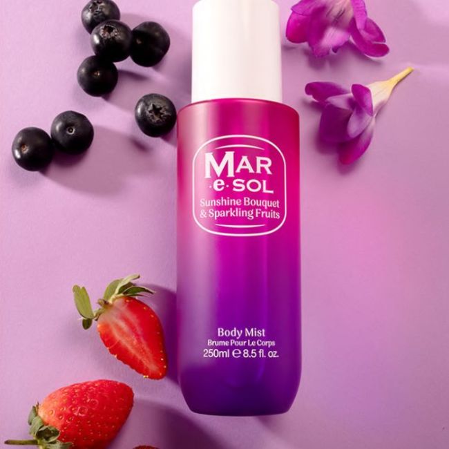 Brume corporelle Fleurs Ensoleillés et Fruits Pétillants Mar e Sol 250ML