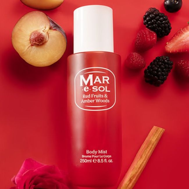 Brume corporelle Fruits Rouges et Ambre Mar e Sol 250ML