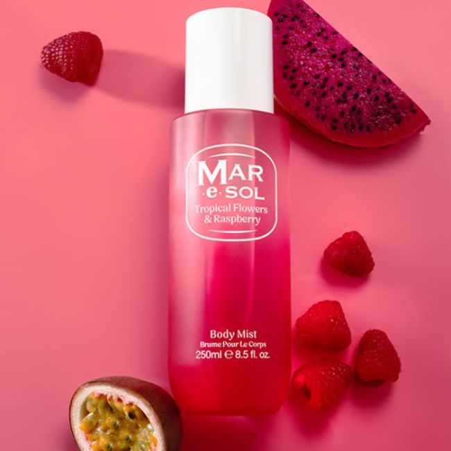 Brume corporelle Fleurs Tropicales et Framboises Mar e Sol 250ML