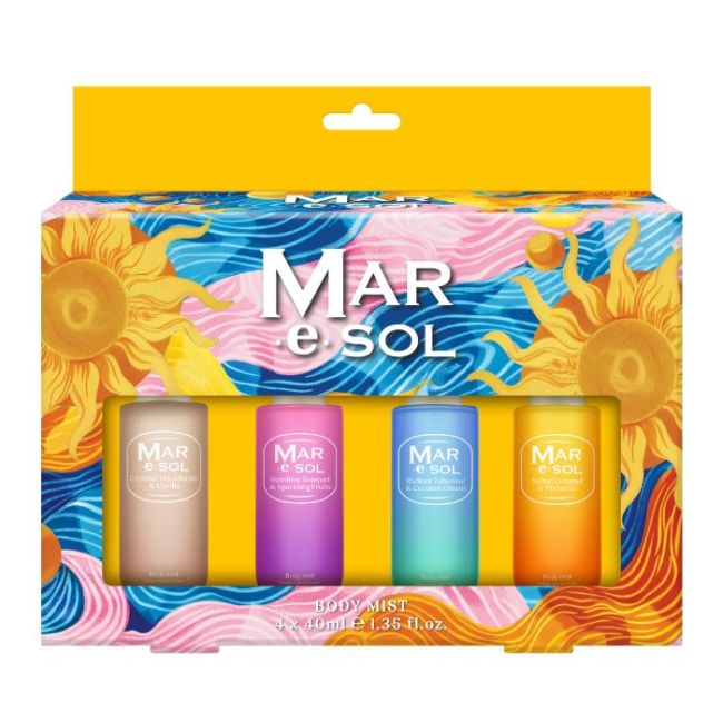 Coffret 4 brumes Mar E Sol