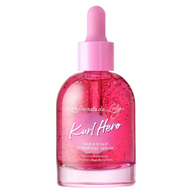 Sérum anti-chute, croissance et densifiant Kurl Hero Les Secrets de Loly 50ml Sérum anti-chute, croissance et densifiant Kurl Hero Les Secrets de Loly 50ml