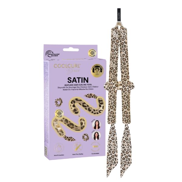 GLOV® COOLCURL™ Set à boucler les cheveux sans chaleur Cheetah