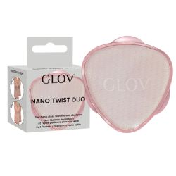 Nano Twist Duo Gomme Dépilatoire et Podorape Nano Verre Pink GLOV
