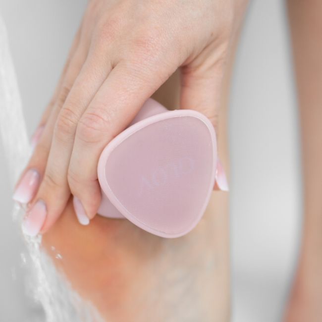 Nano Twist Duo Gomme Dépilatoire et Podorape Nano Verre Pink GLOV