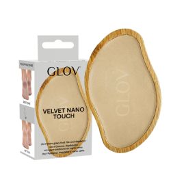 Velvet Nano Touch Gomme Dépilatoire et Podorape Nano Verre Wood GLOV