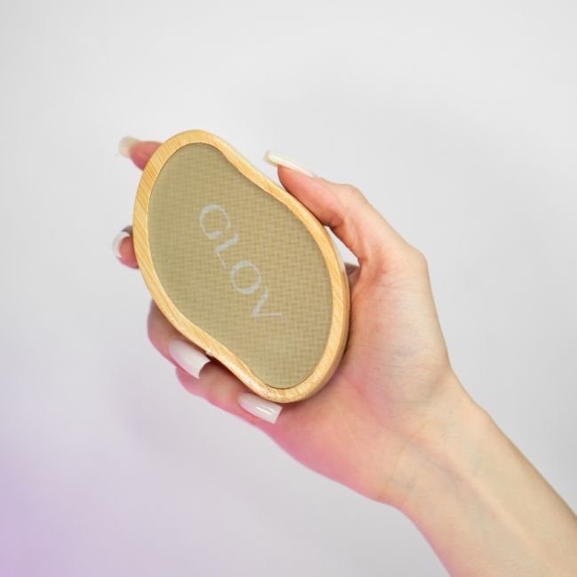 Velvet Nano Touch Gomme Dépilatoire et Podorape Nano Verre Wood GLOV