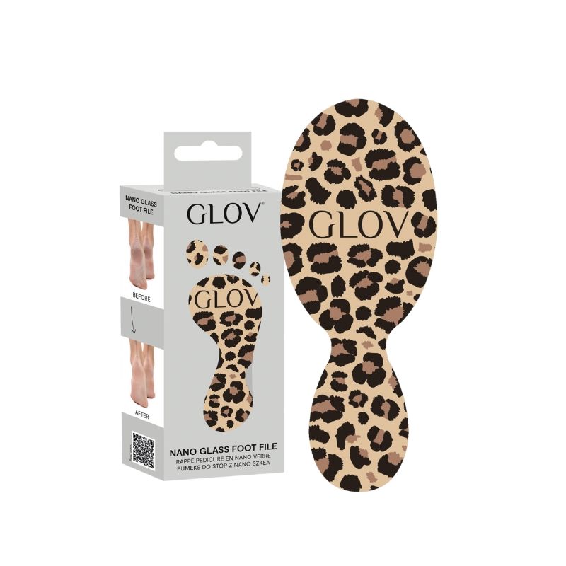 Râpe pieds en verre nano 3D cheetah GLOV