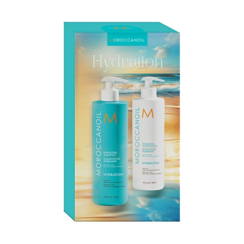 Coffret duo hydratation Moroccanoil 2x500ML