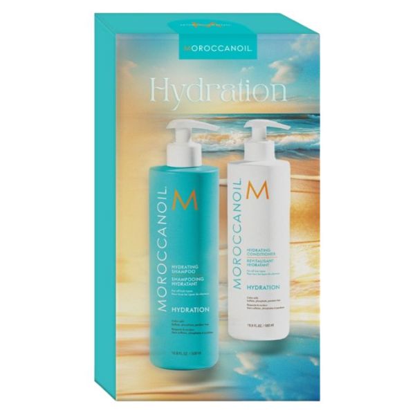 Coffret duo hydratation Moroccanoil 2x500ML